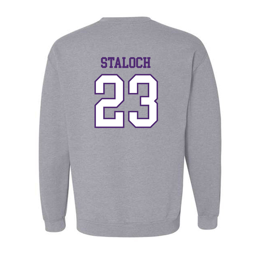 UST - NCAA Women's Basketball : Morgan Staloch - Crewneck Sweatshirt-1