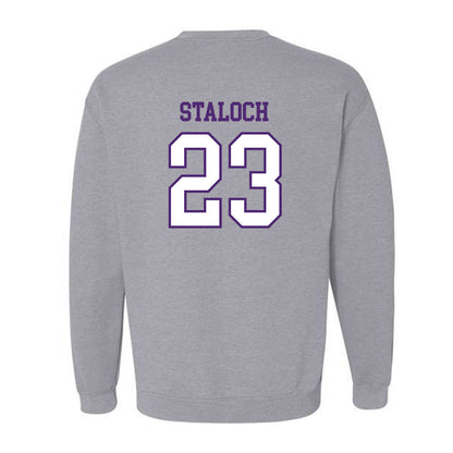 UST - NCAA Women's Basketball : Morgan Staloch - Crewneck Sweatshirt-1