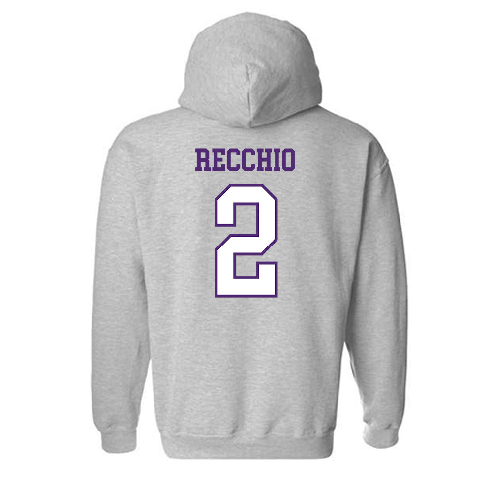 UST - NCAA Baseball : Tanner Recchio - Hooded Sweatshirt-1