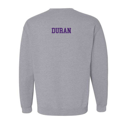 UST - NCAA Men's Swimming & Diving : Jacob Duran - Crewneck Sweatshirt-1
