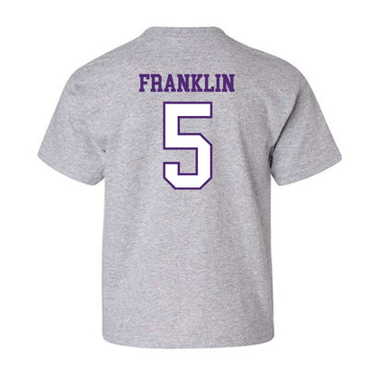 UST - NCAA Football : Preston Franklin - Youth T-Shirt-1