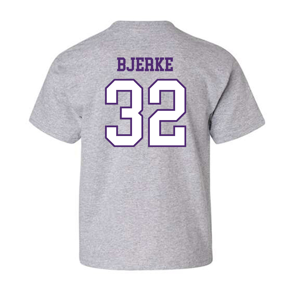 UST - NCAA Men's Basketball : Carter Bjerke - Youth T-Shirt-1