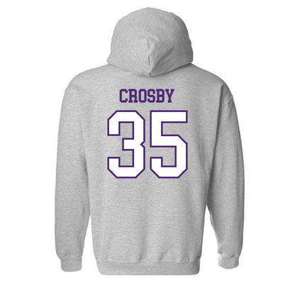 UST - NCAA Baseball : Isaac Crosby - Hooded Sweatshirt-1