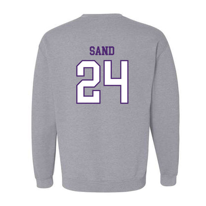 UST - NCAA Women's Basketball : Alyssa Sand - Crewneck Sweatshirt-1