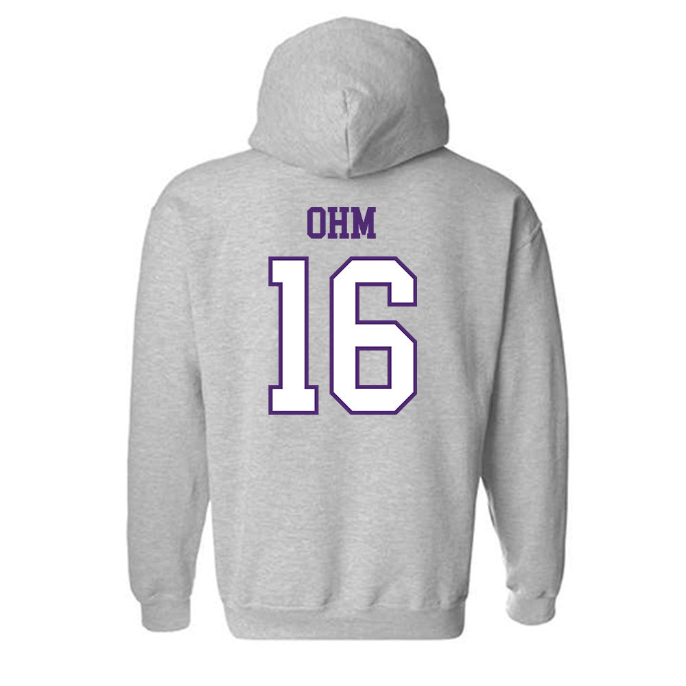 UST - NCAA Baseball : Culley Ohm - Hooded Sweatshirt-1