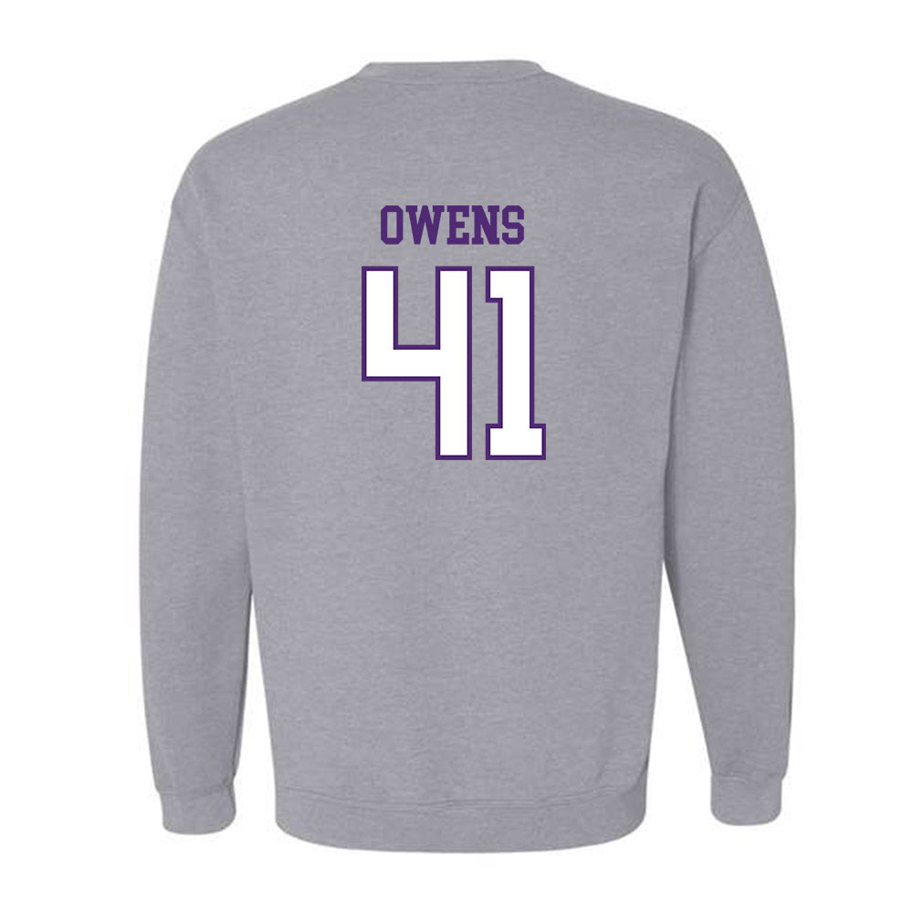 UST - NCAA Football : Walker Owens - Crewneck Sweatshirt-1