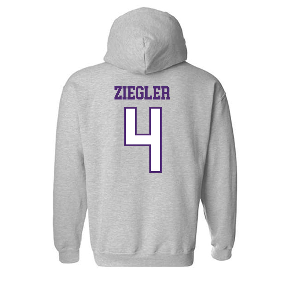 UST - NCAA Football : Isaac Ziegler - Hooded Sweatshirt-1