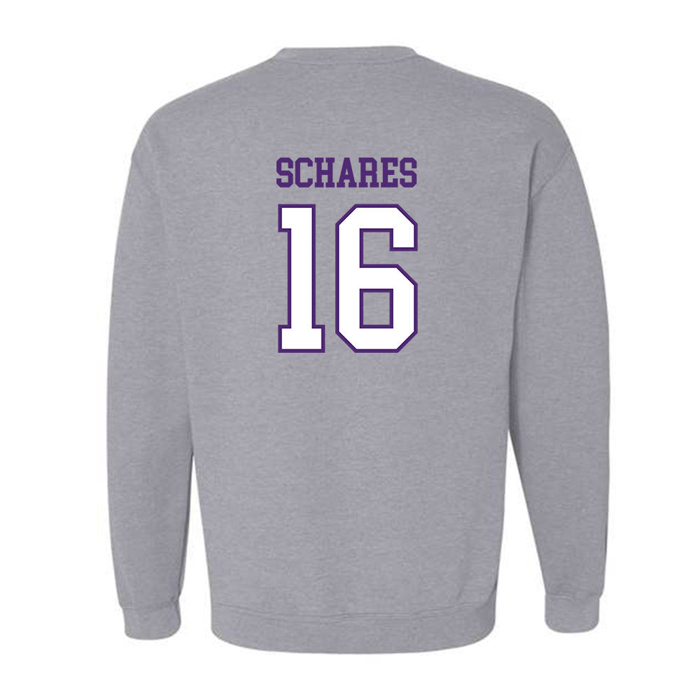 UST - NCAA Football : Mitchell Schares - Crewneck Sweatshirt-1