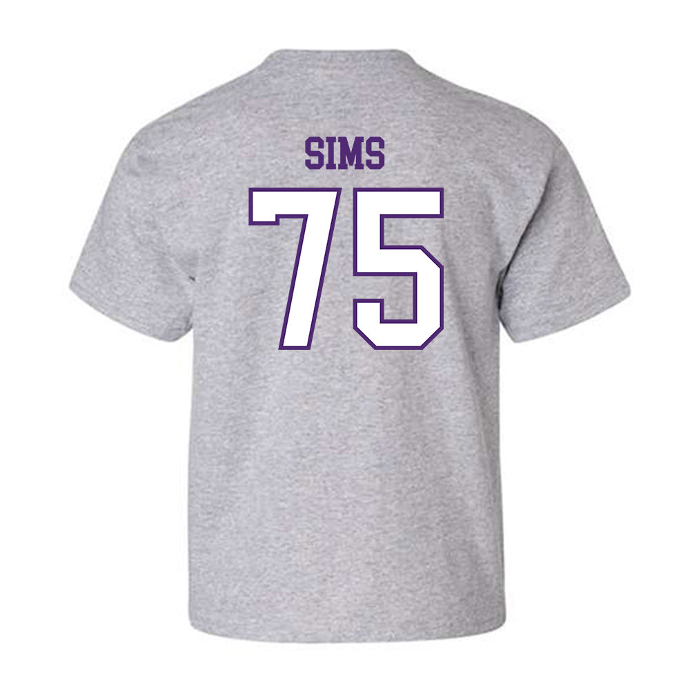 UST - NCAA Football : Ethan Sims - Youth T-Shirt-1