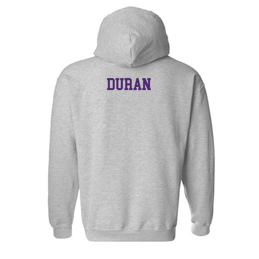 UST - NCAA Men's Swimming & Diving : Jacob Duran - Hooded Sweatshirt-1