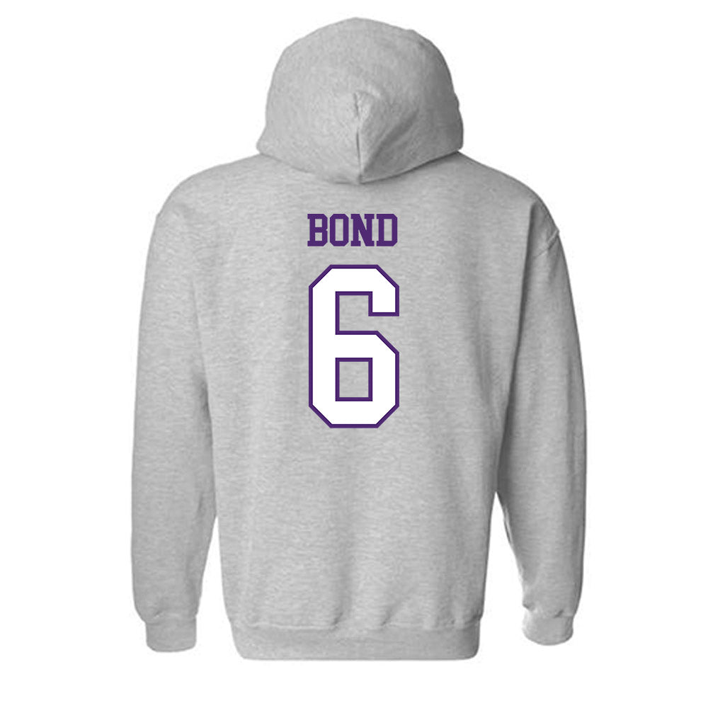 UST - NCAA Baseball : Owen Bond - Hooded Sweatshirt-1