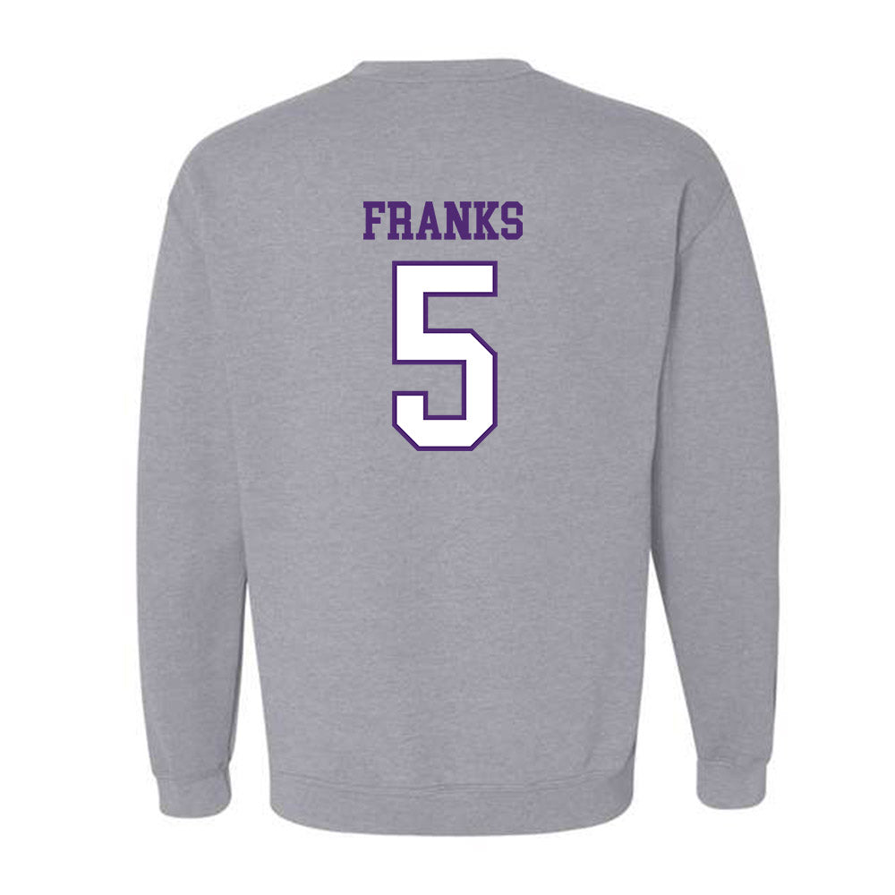 UST - NCAA Men's Basketball : Tim Franks - Crewneck Sweatshirt-1