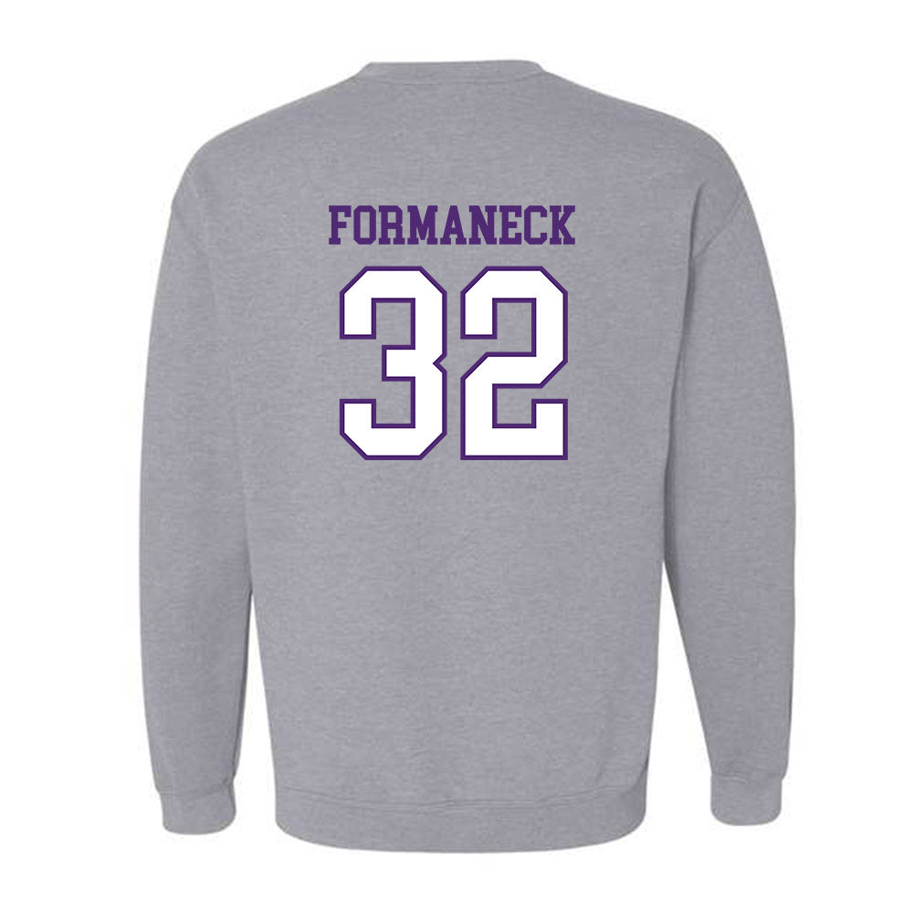 UST - NCAA Baseball : Ezra Formaneck - Crewneck Sweatshirt-1