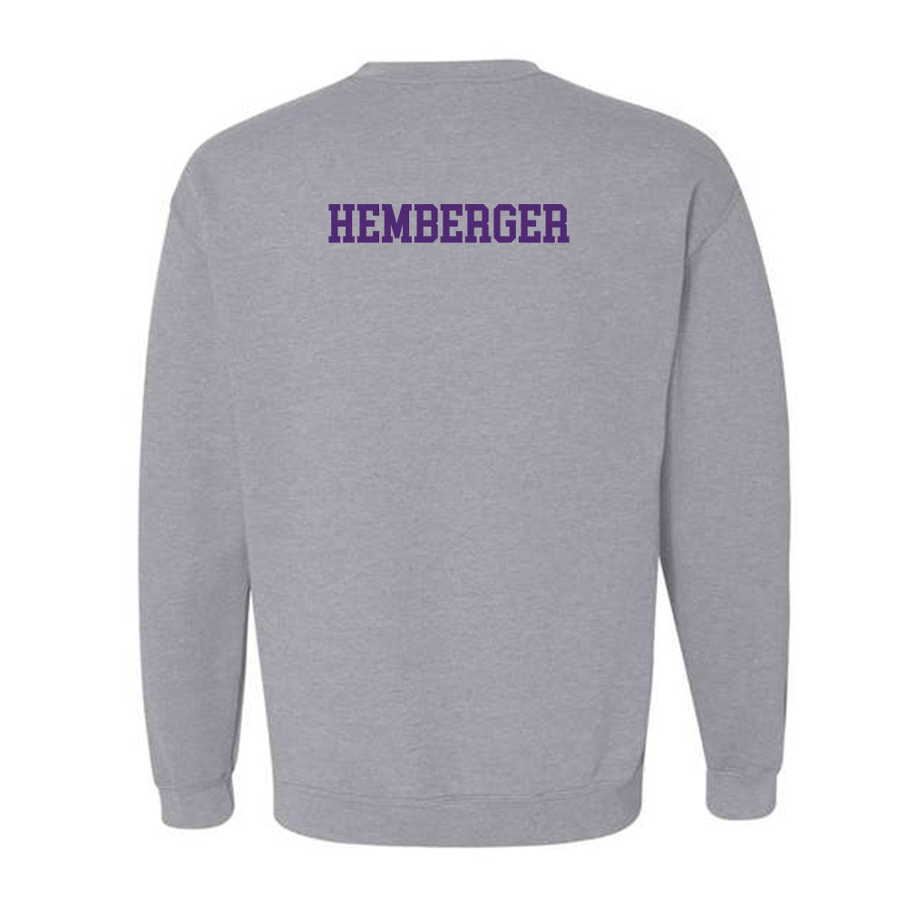 UST - NCAA Men's Swimming & Diving : Joe Hemberger - Crewneck Sweatshirt-1