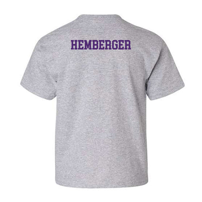UST - NCAA Men's Swimming & Diving : Joe Hemberger - Youth T-Shirt-1