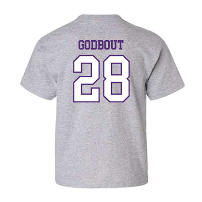 UST - NCAA Men's Ice Hockey : Dylan Godbout - Youth T-Shirt-1