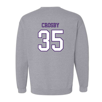 UST - NCAA Baseball : Isaac Crosby - Crewneck Sweatshirt-1