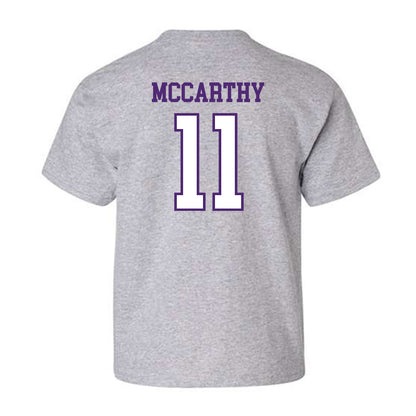 UST - NCAA Women's Soccer : Emily McCarthy - Youth T-Shirt-1
