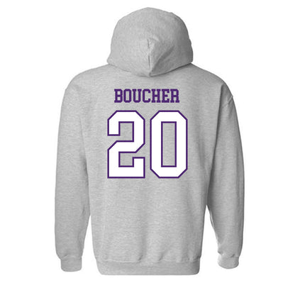 UST - NCAA Football : Charlie Boucher - Hooded Sweatshirt-1