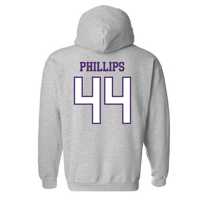 UST - NCAA Baseball : Nolan Phillips - Hooded Sweatshirt-1