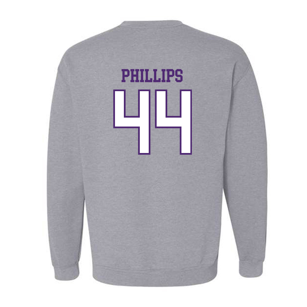 UST - NCAA Baseball : Nolan Phillips - Crewneck Sweatshirt-1