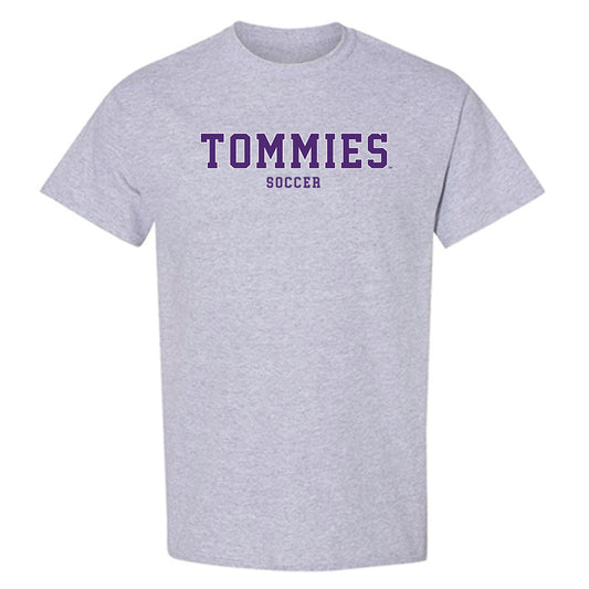 UST - NCAA Men's Soccer : Keegan James - T-Shirt-0