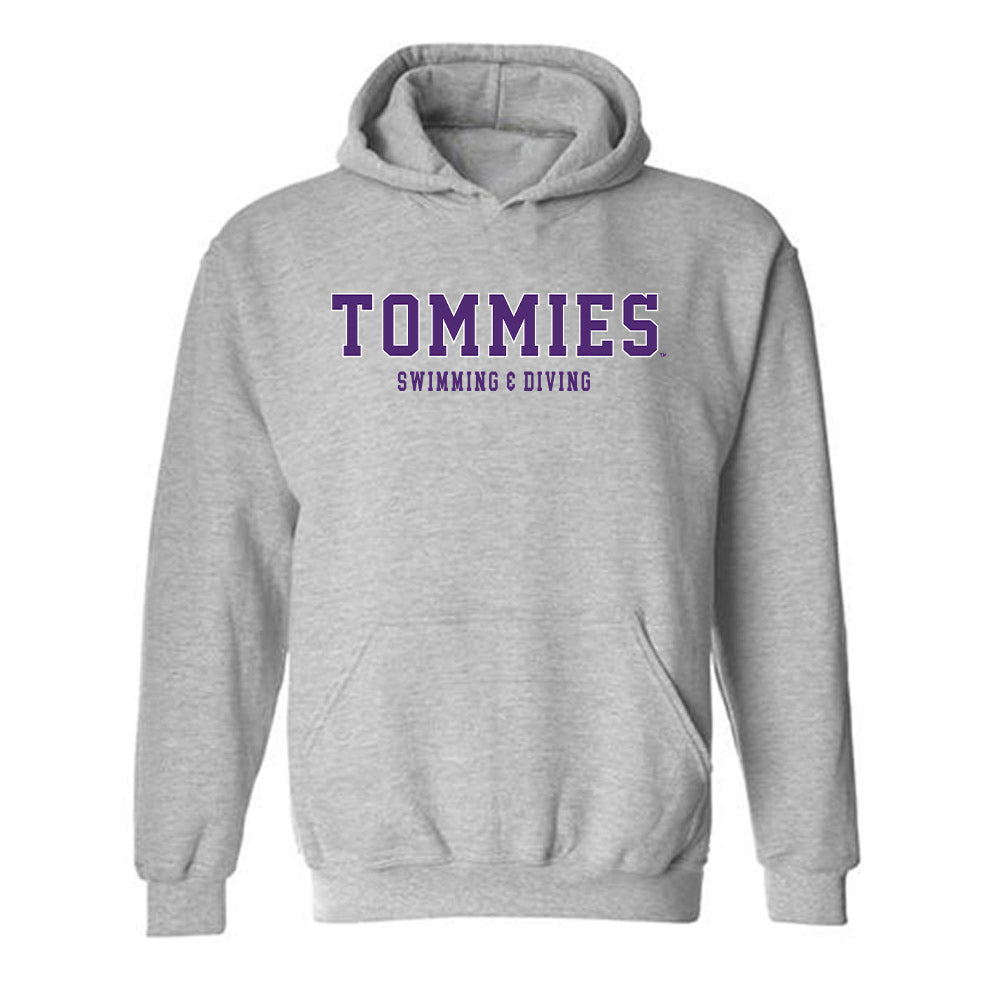 UST - NCAA Women's Swimming & Diving : Jordyn Davis - Hooded Sweatshirt-0