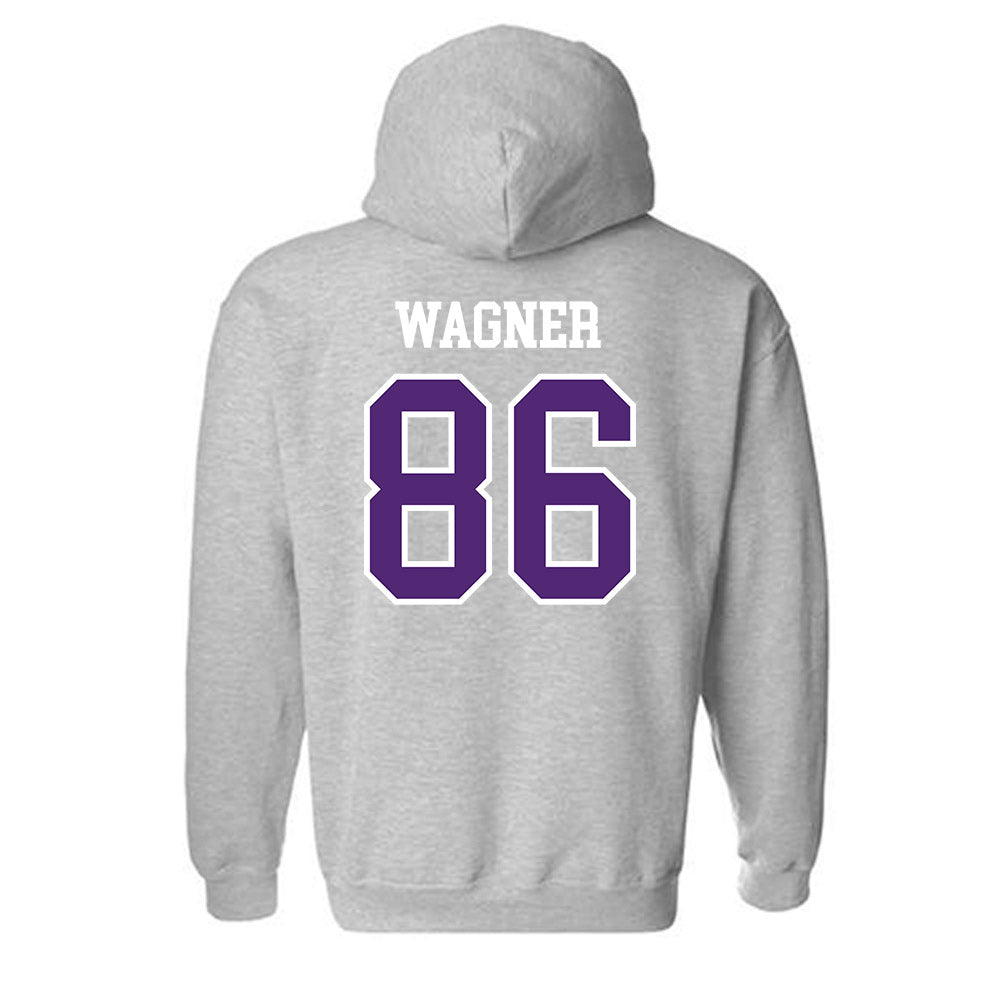 UST - NCAA Football : Patrick Wagner - Hooded Sweatshirt-1