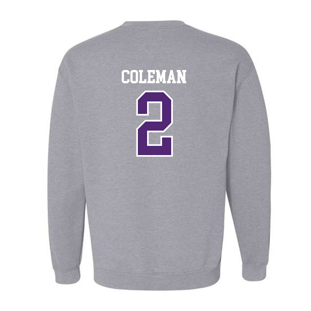 UST - NCAA Men's Basketball : Jermaine Coleman - Crewneck Sweatshirt-1