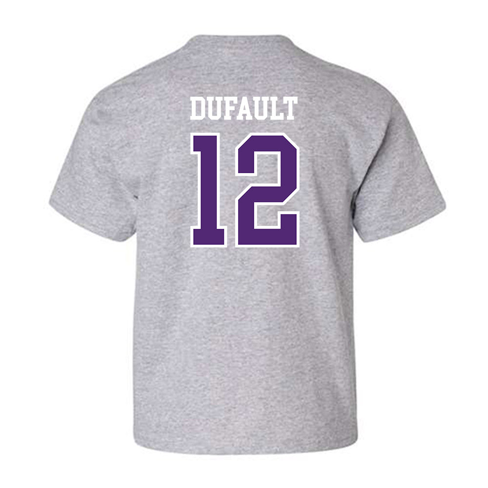 UST - NCAA Men's Basketball : Ryan Dufault - Youth T-Shirt-1