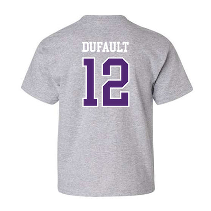 UST - NCAA Men's Basketball : Ryan Dufault - Youth T-Shirt-1
