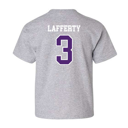 UST - NCAA Men's Basketball : Ryan Lafferty - Youth T-Shirt-1