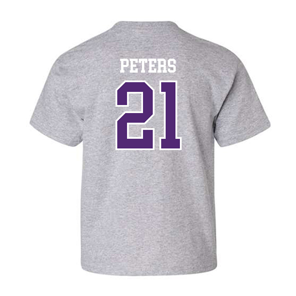 UST - NCAA Men's Ice Hockey : Carson Peters - Youth T-Shirt-1