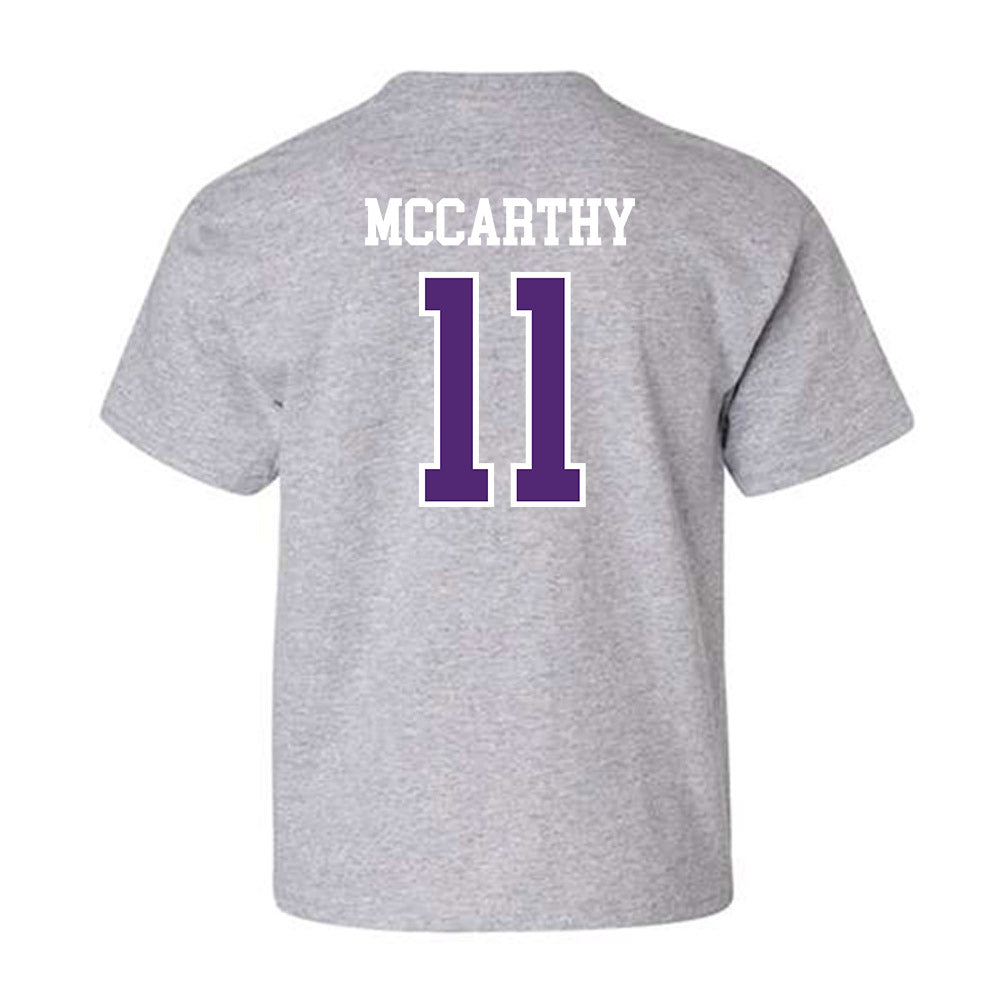 UST - NCAA Women's Soccer : Emily McCarthy - Youth T-Shirt-1