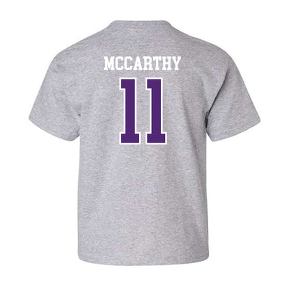UST - NCAA Women's Soccer : Emily McCarthy - Youth T-Shirt-1