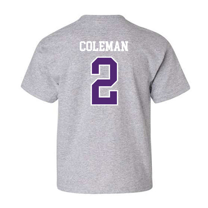 UST - NCAA Men's Basketball : Jermaine Coleman - Youth T-Shirt-1