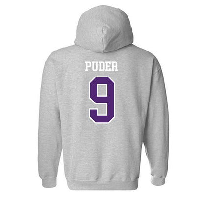 UST - NCAA Baseball : Adam Puder - Hooded Sweatshirt-1