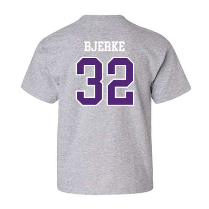 UST - NCAA Men's Basketball : Carter Bjerke - Youth T-Shirt-1