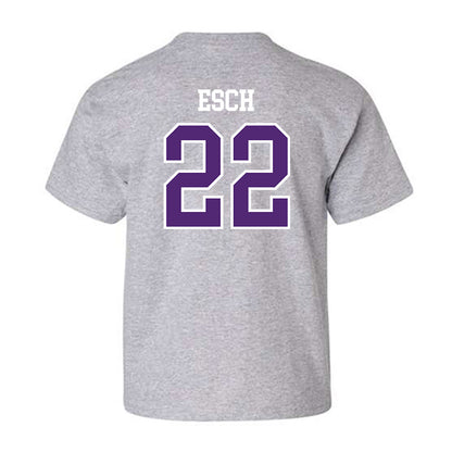 UST - NCAA Baseball : Evan Esch - Youth T-Shirt-1