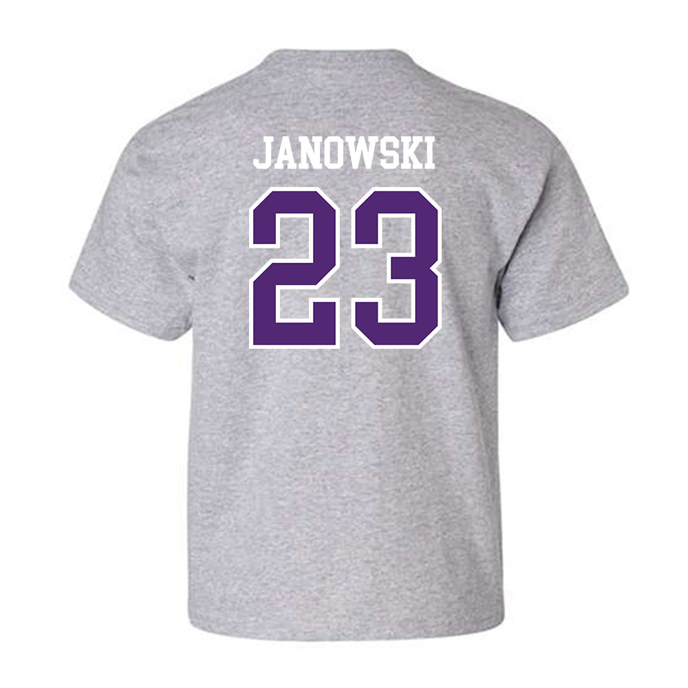 UST - NCAA Men's Basketball : Nick Janowski - Youth T-Shirt-1