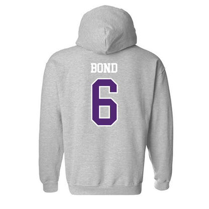 UST - NCAA Baseball : Owen Bond - Hooded Sweatshirt-1