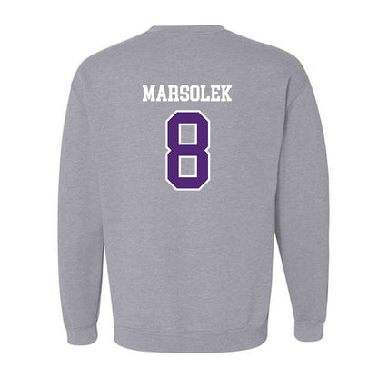 UST - NCAA Baseball : Owen Marsolek - Crewneck Sweatshirt-1