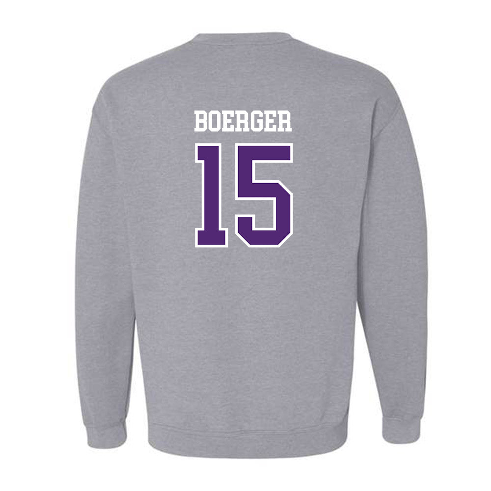 UST - NCAA Women's Ice Hockey : Ella Boerger - Crewneck Sweatshirt-1