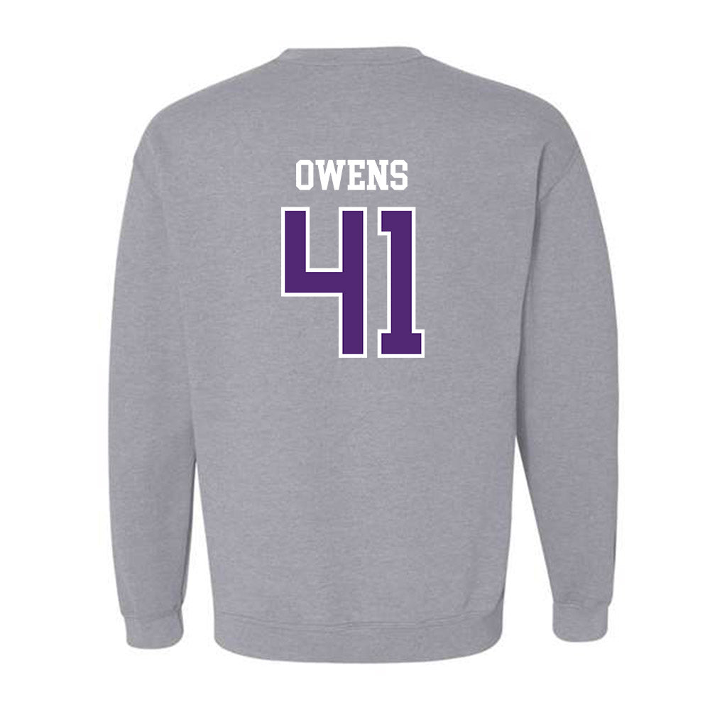 UST - NCAA Football : Walker Owens - Crewneck Sweatshirt-1