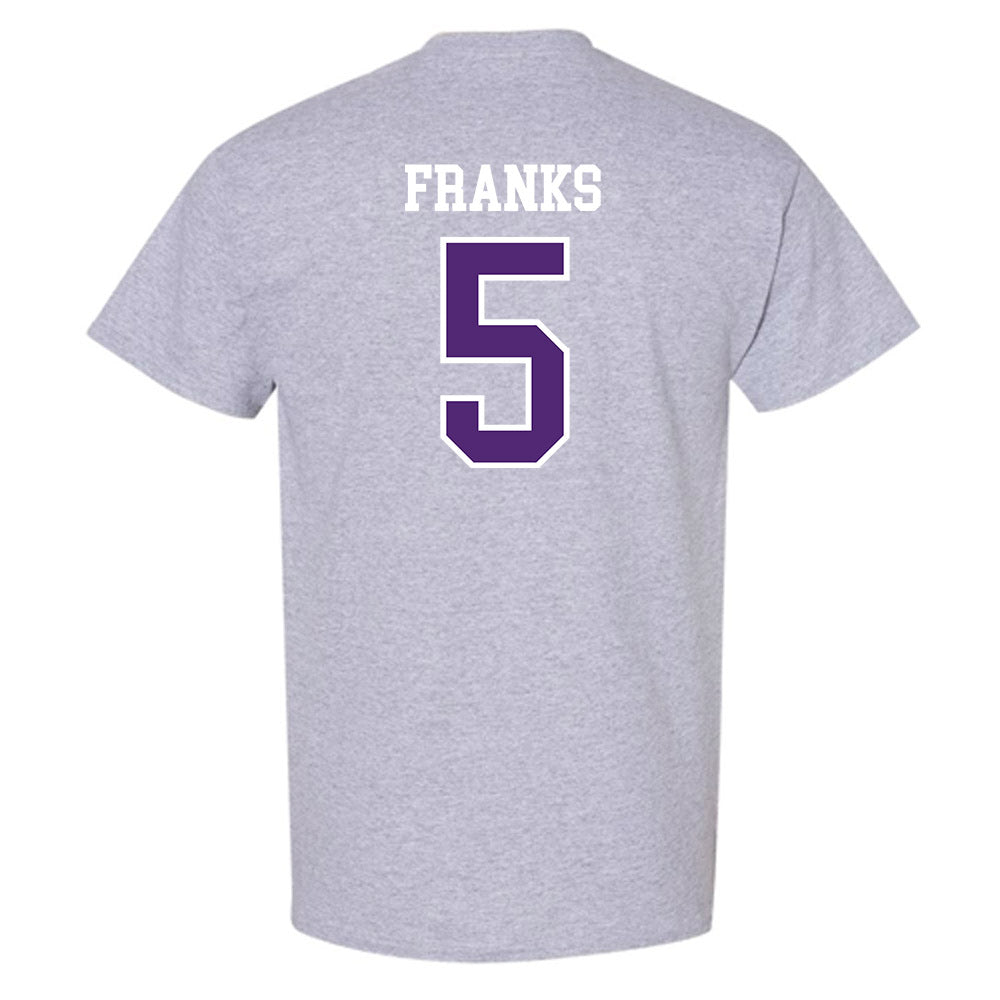 UST - NCAA Men's Basketball : Tim Franks - T-Shirt-1
