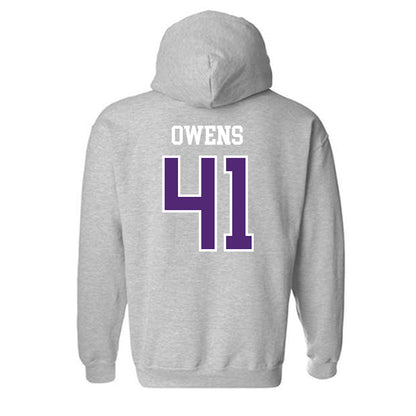 UST - NCAA Football : Walker Owens - Hooded Sweatshirt-1
