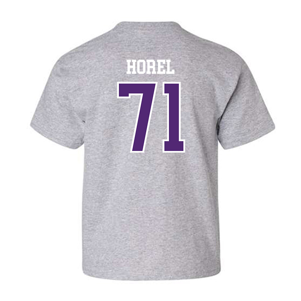 UST - NCAA Football : Aiden Horel - Youth T-Shirt-1