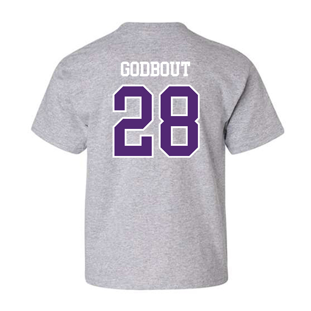UST - NCAA Men's Ice Hockey : Dylan Godbout - Youth T-Shirt-1