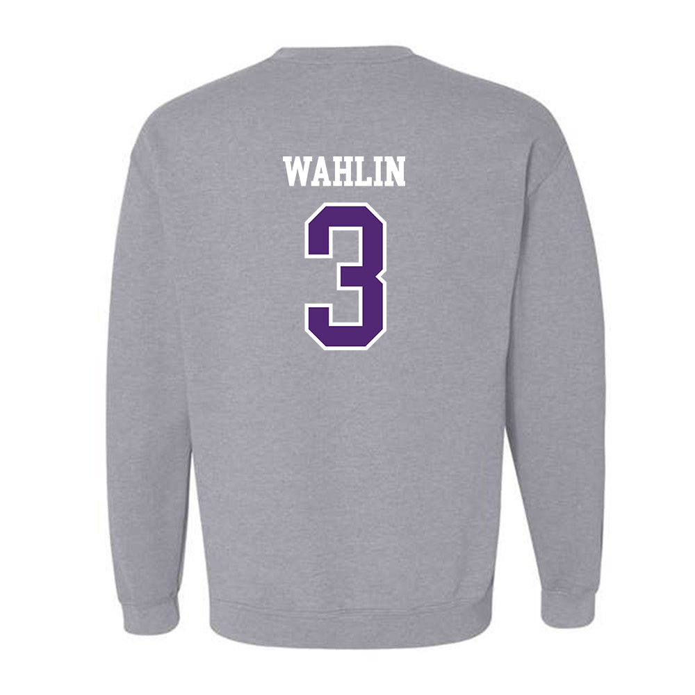 UST - NCAA Men's Ice Hockey : Lucas Wahlin - Crewneck Sweatshirt-1
