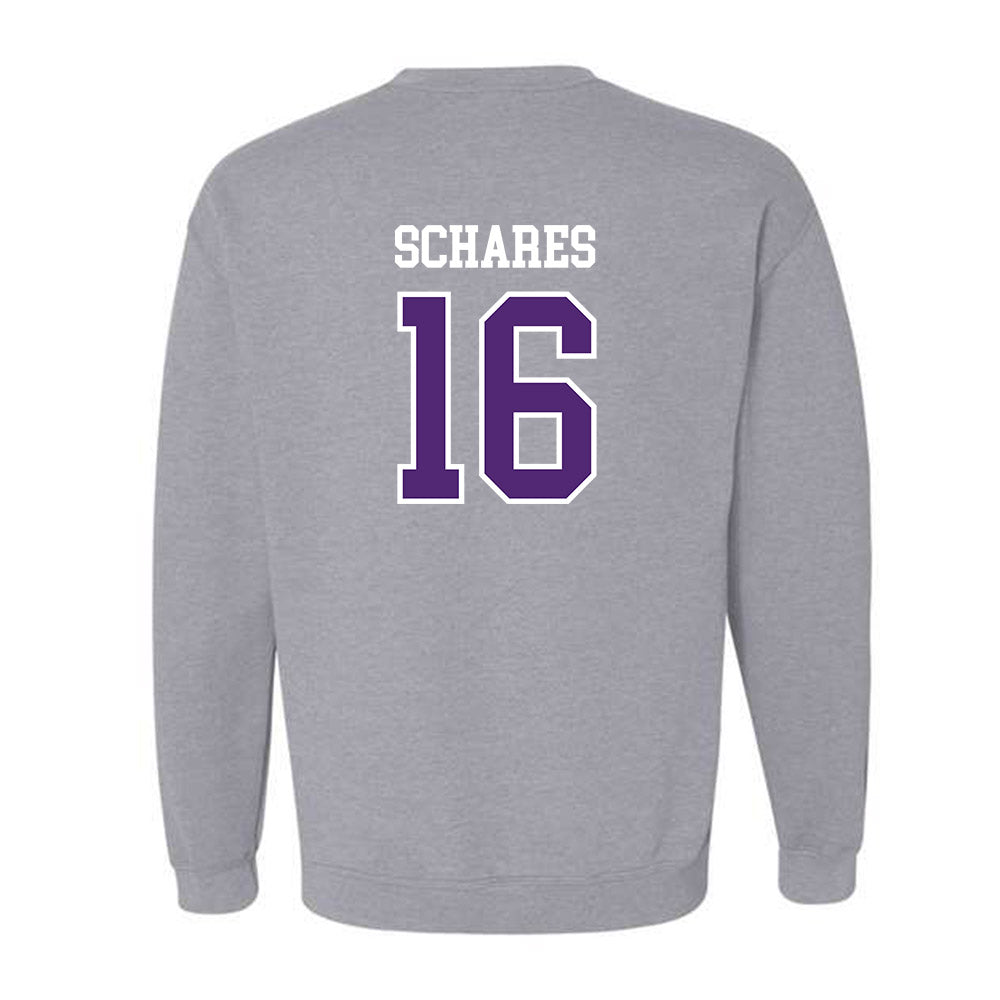 UST - NCAA Football : Mitchell Schares - Crewneck Sweatshirt-1
